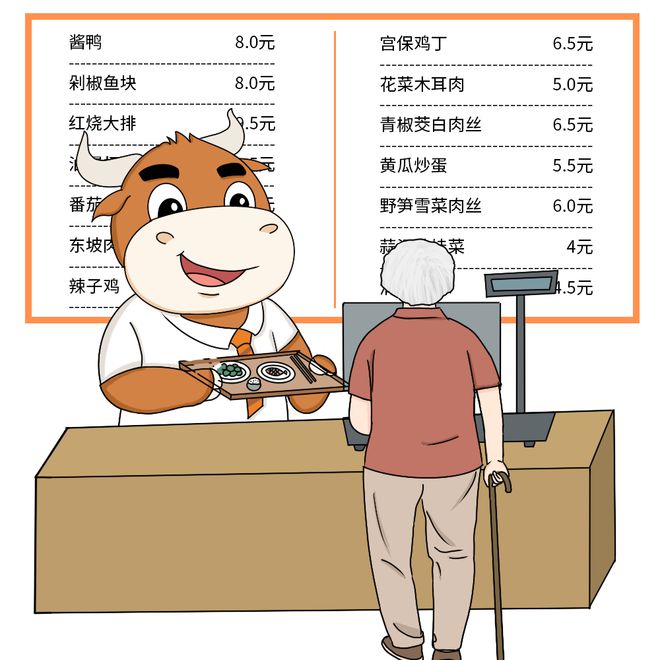 这家老年食堂推出减重套餐麻将胡了对所有人开放！(图3)